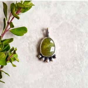 Absolutely amazing Vesuvianite pendant